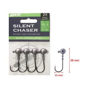 BKK Silent Chaser 5.2gr No:1/0 Round Head Jig Head Zoka (4 adet)