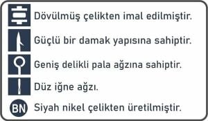 SpiinX No:4 Offset İğne 7 Adet