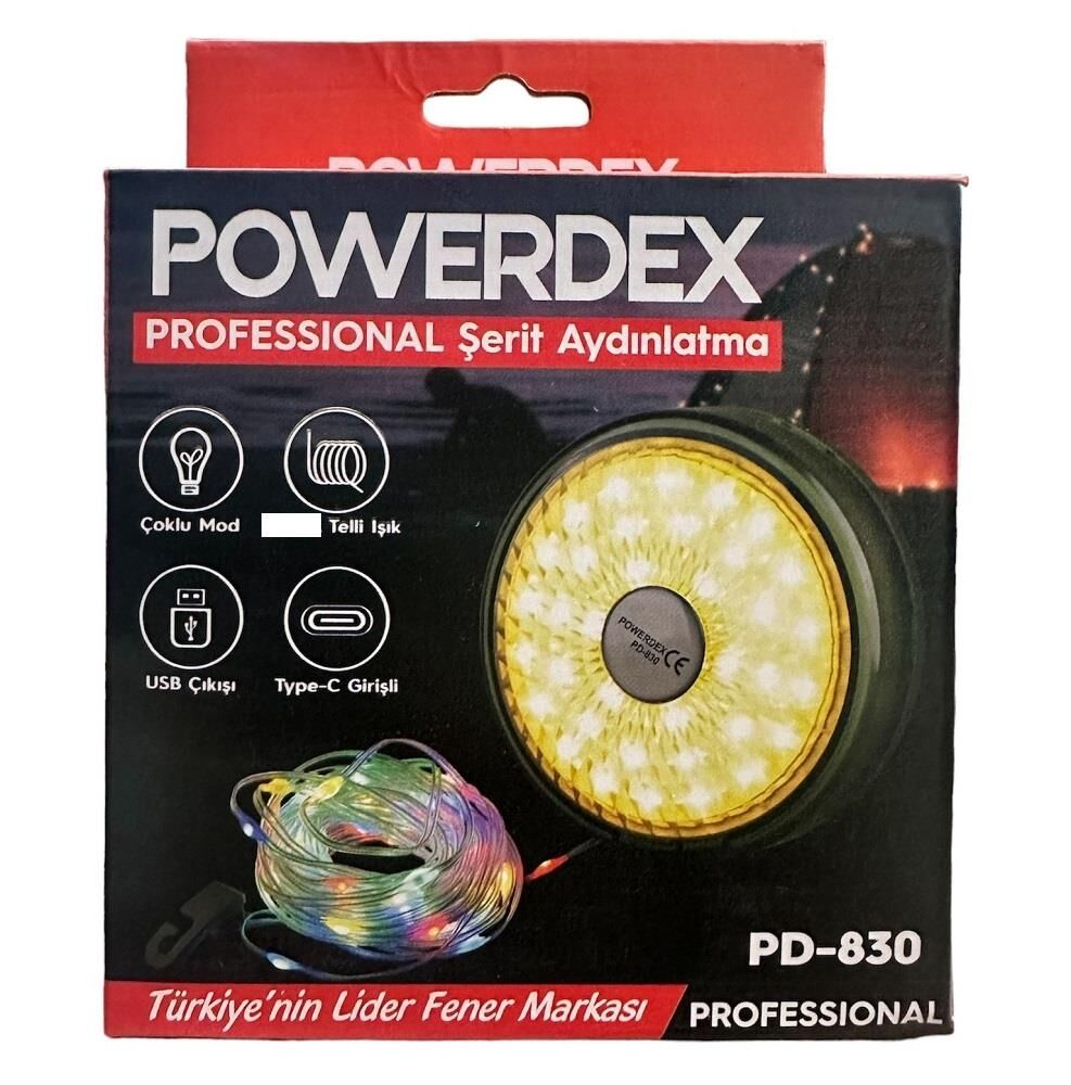 Powerdex PD-830 Şerit Led Aydınlatma 7.5 Metre