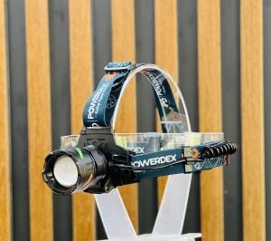 Powerdex PD-1372 Şarjl Edilebilir Pilli 25W Kafa Lambası