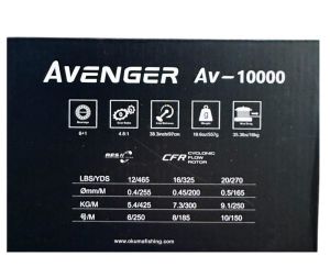 Okuma Avenger AV-10000 6+1BB Olta Makinesi