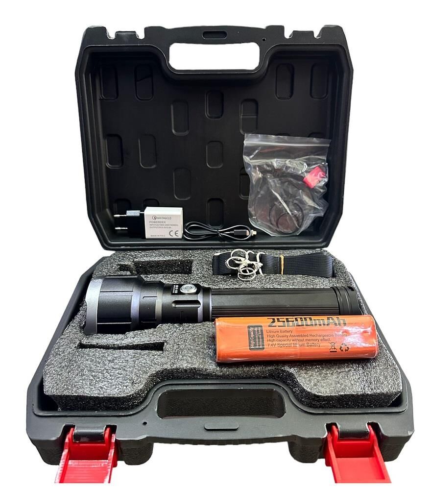 Powerdex PD-13000 Profesyonel Büyük Avcı Feneri 55W 5500 Lümen