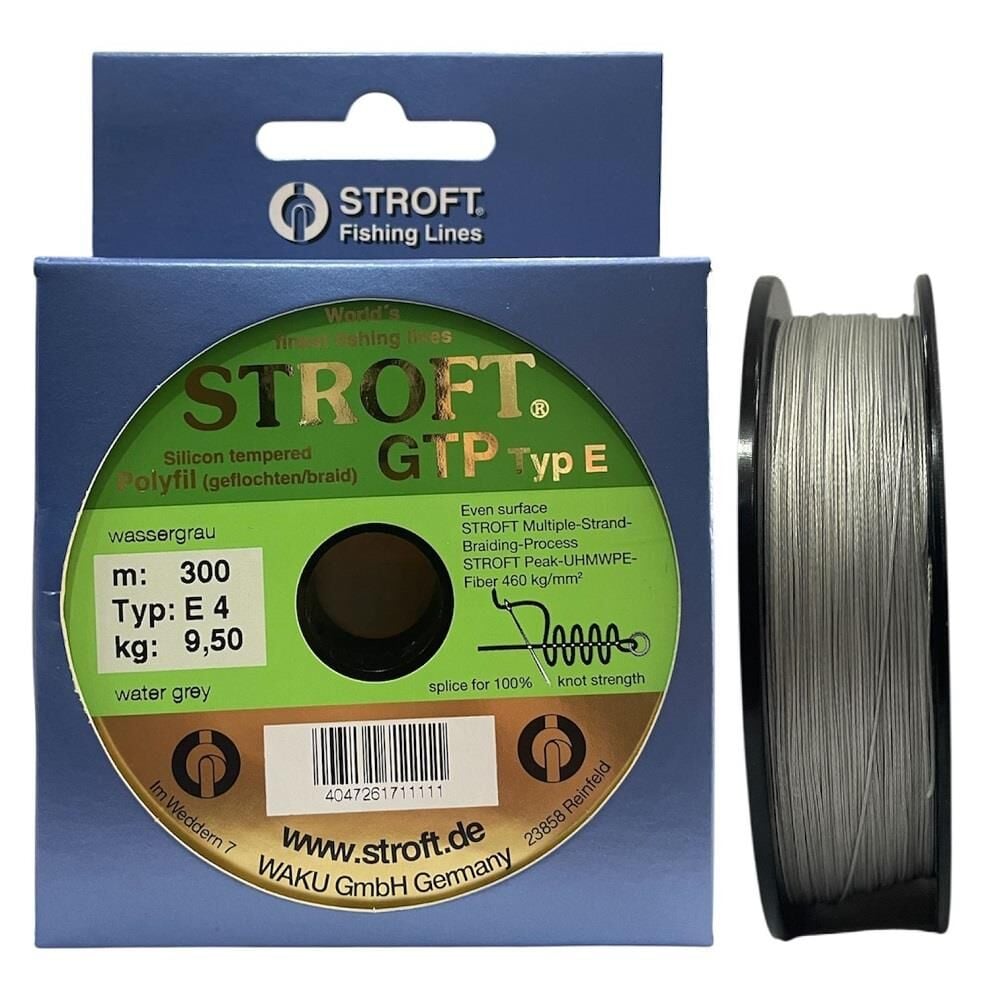 Stroft Gtp Typ E 300mt E4 0.18mm İp Misina Water Grey