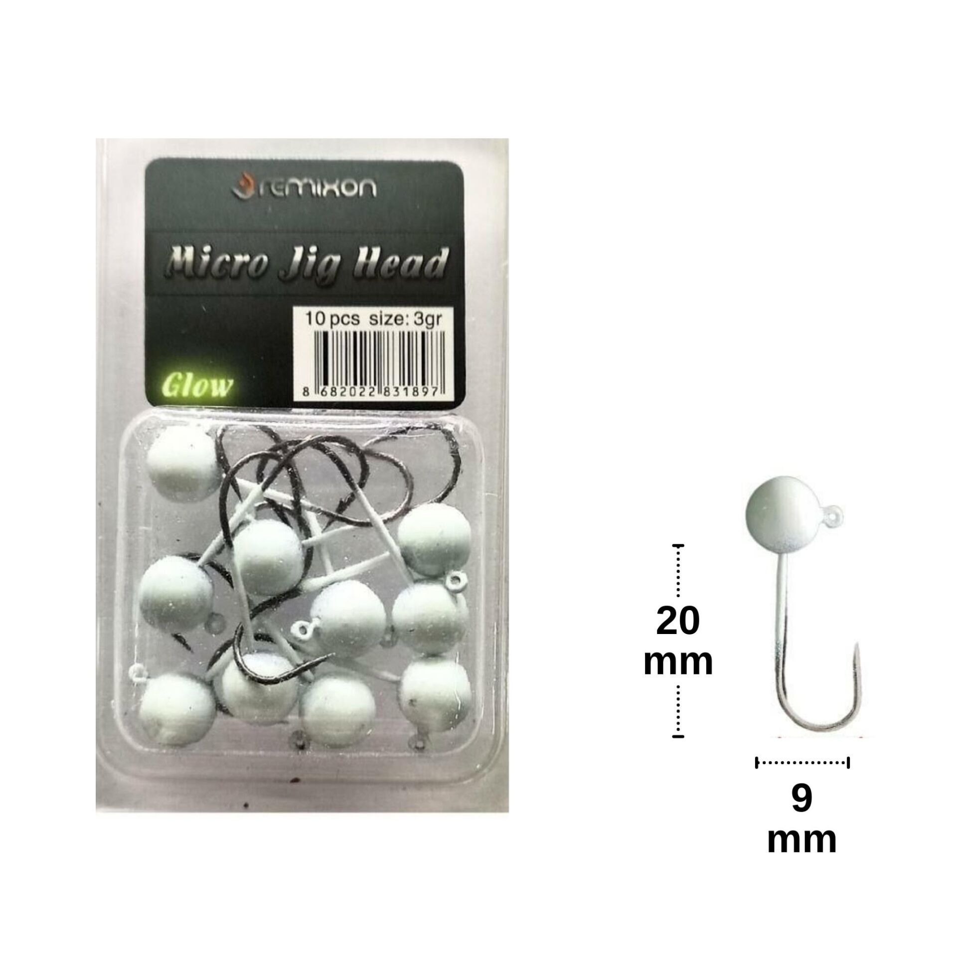 Remixon Mebaru 3gr Lrf Glow Zoka (10 adet)