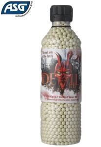 ASG 16171 Blaster Devil 0.20 gr Beyaz Airsoft Bilye (3000 Adet)
