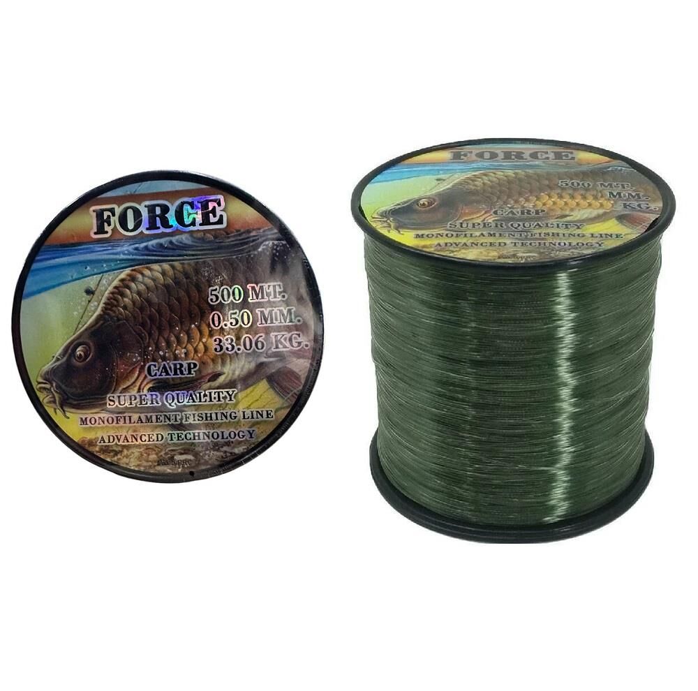 Effe Force 500m 0.50mm Monofilament Bobin Misina Yeşil