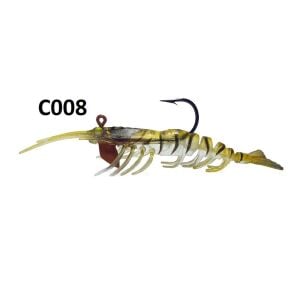 NaniwaOsakaShi Caridina Shrimp 7.62cm 6.5gr Silikon Karides C008