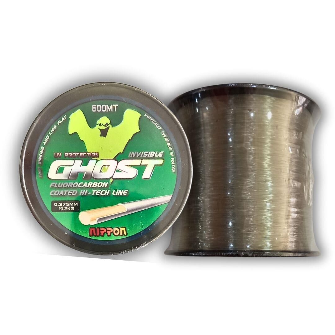 Nippon Ghost 600m 0.375mm Fluorocarbon Kaplama Misina