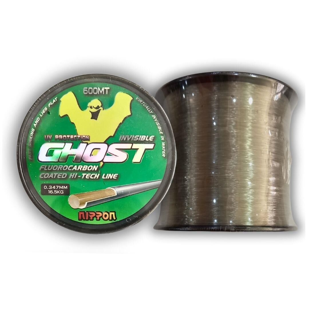 Nippon Ghost 600m 0.347mm Fluorocarbon Kaplama Misina