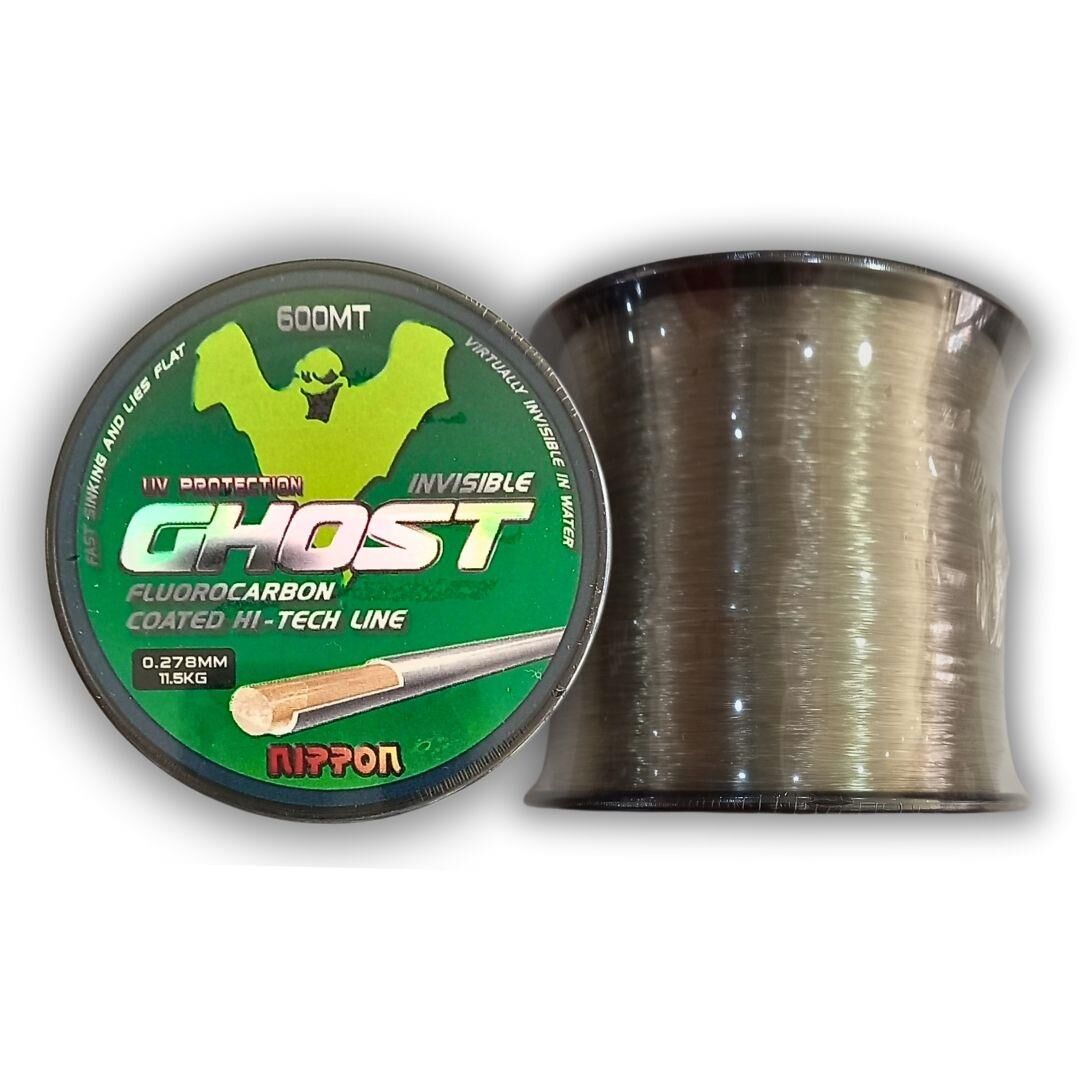 Nippon Ghost 600m 0.278mm Fluorocarbon Kaplama Misina