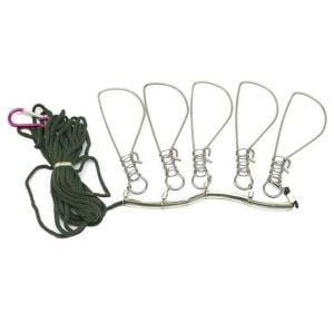 Captain 7689 Balık Kıtkası 2.5mt 5 Karabinalı Kıtka