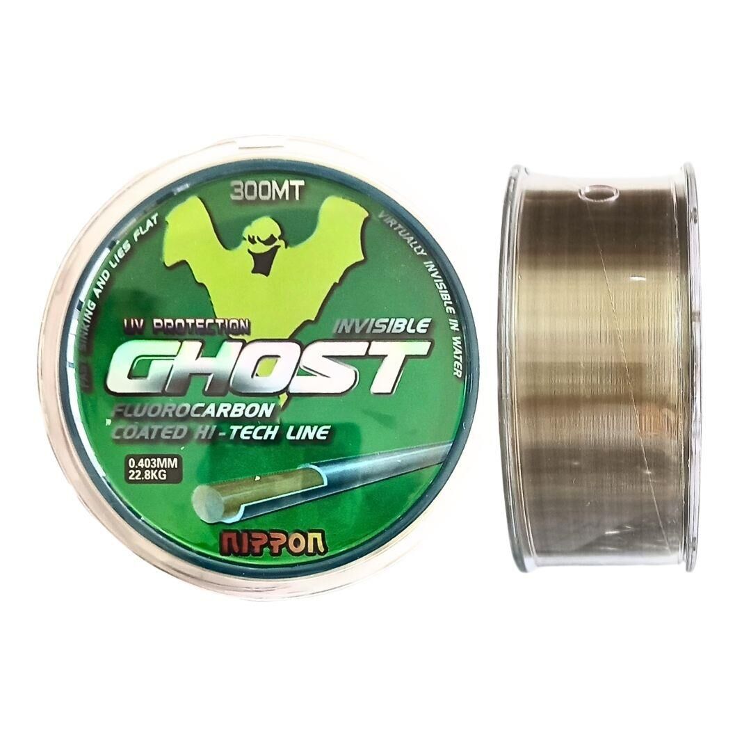 Nippon Ghost 300m 0.403mm Fluorocarbon Kaplama Misina