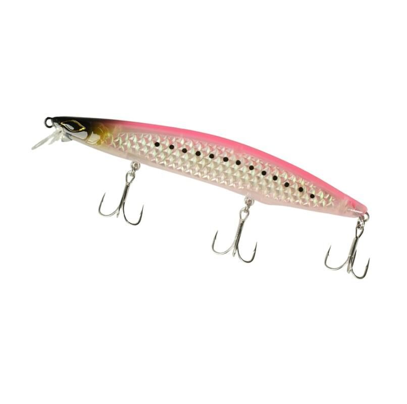 Ryuji Flash Minnow 12.5 cm 19 gr 30-80 cm Floating Maket Yem Pink Flash