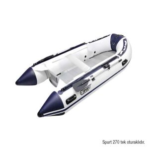 Spurt 270 cm 1000 Denye Alüminyum Taban Şişme Bot