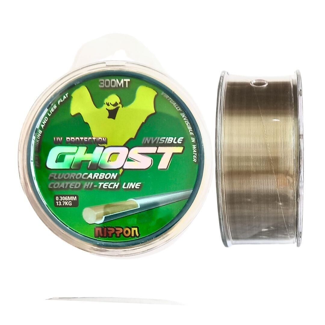 Nippon Ghost 300m 0.306mm Fluorocarbon Kaplama Misina