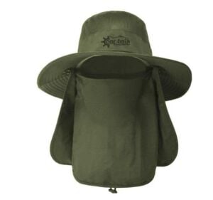 Captain Ense Korumalı Outdoor Şapka Haki