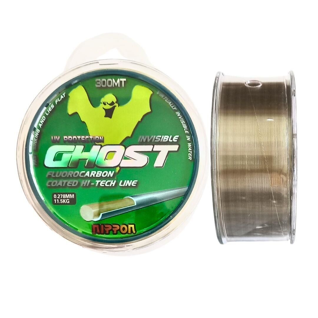 Nippon Ghost 300m 0.278mm Fluorocarbon Kaplama Misina