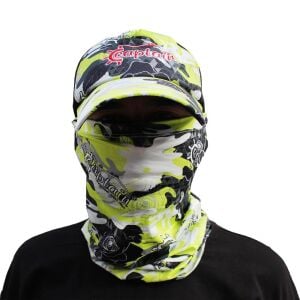 Captain Fisherman Style SET Şapka Eldiven Kolluk Buff Camo Green