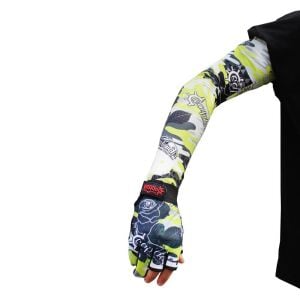 Captain Fisherman Style SET Şapka Eldiven Kolluk Buff Camo Green