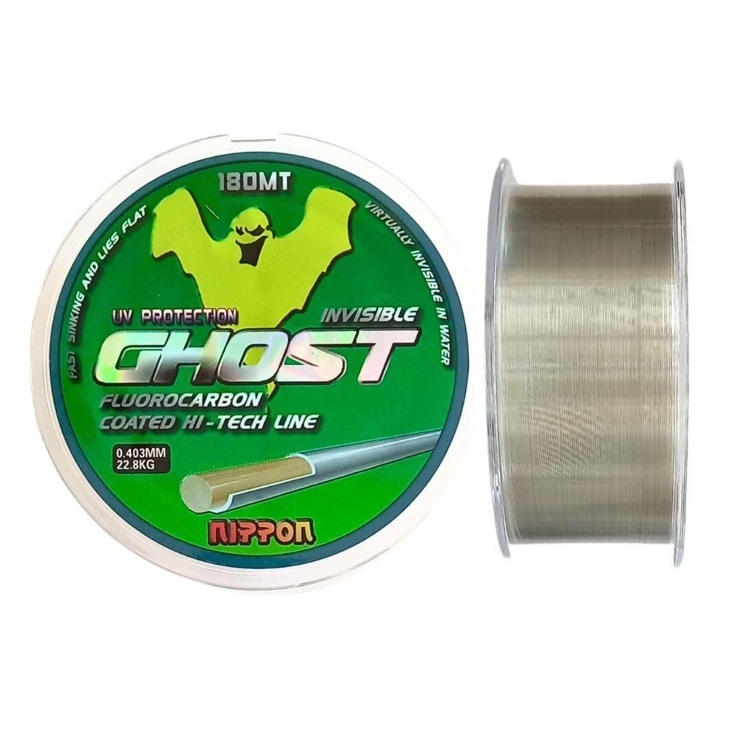 Nippon Ghost 180m 0.403mm Fluorocarbon Kaplama Misina