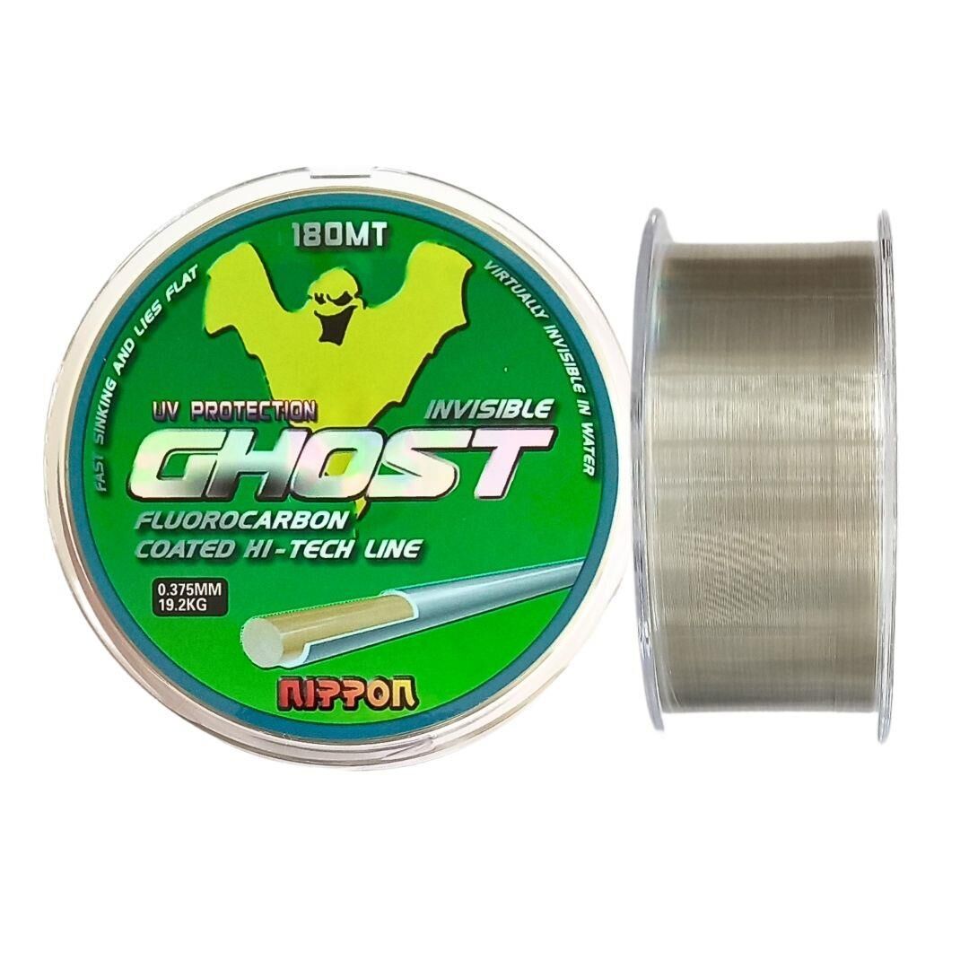 Nippon Ghost 180m 0.375mm Fluorocarbon Kaplama Misina