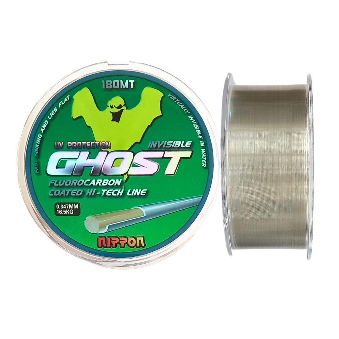 Nippon Ghost 180m 0.347mm Fluorocarbon Kaplama Misina