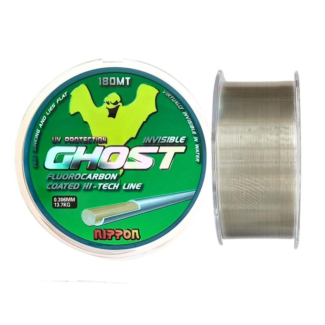 Nippon Ghost 180m 0.306mm Fluorocarbon Kaplama Misina