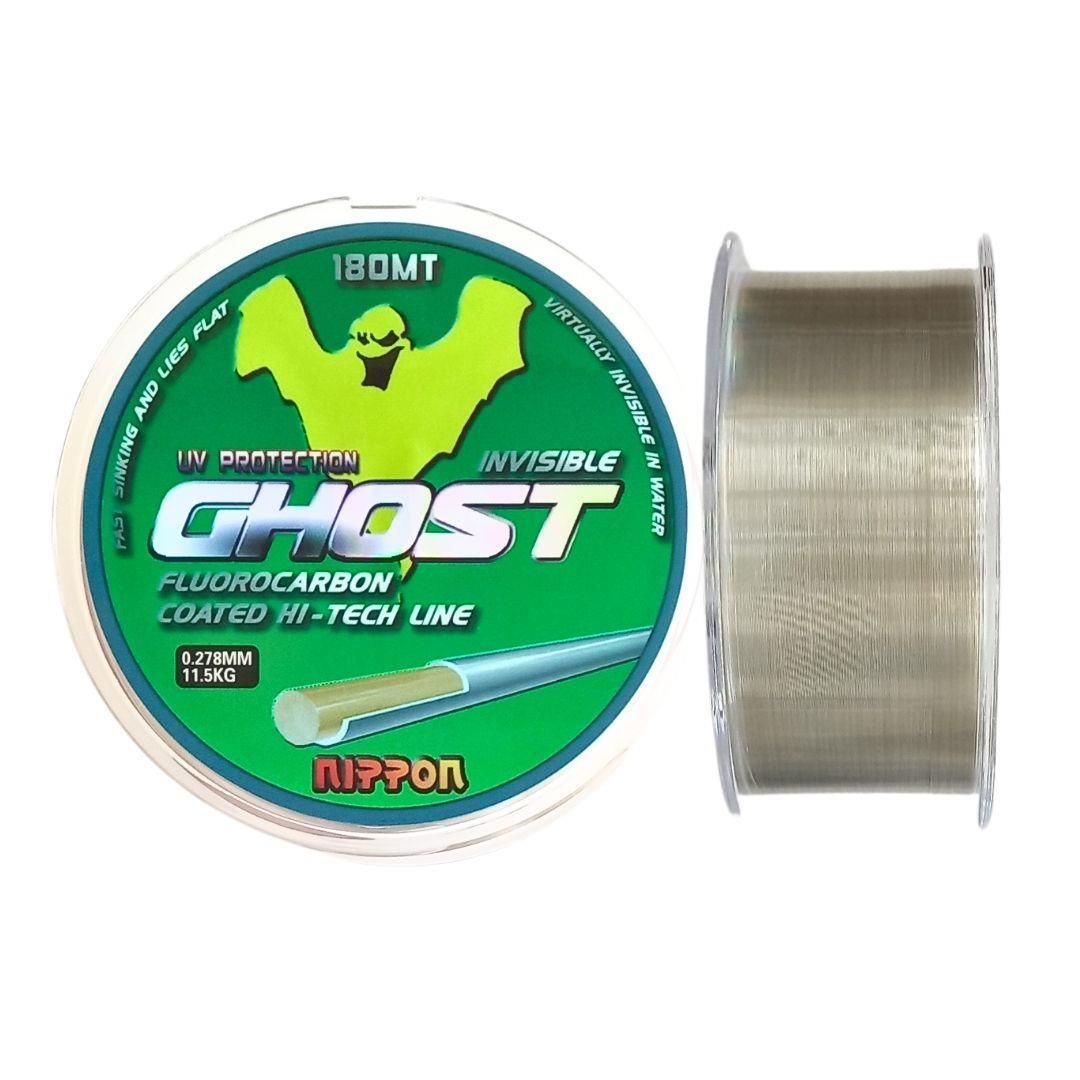 Nippon Ghost 180m 0.278mm Fluorocarbon Kaplama Misina