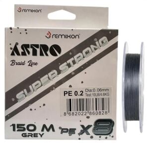 Remixon Astro 8x 150mt 0.06mm İp Misina Gri