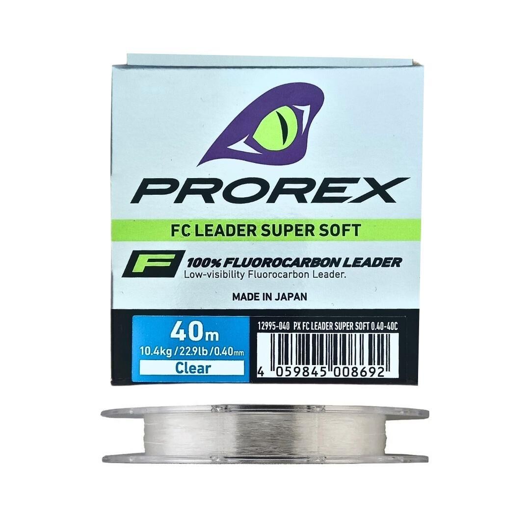 Daiwa Prorex 0.40mm 40m FC Leader Super Soft %100 Fluorocarbon Misina