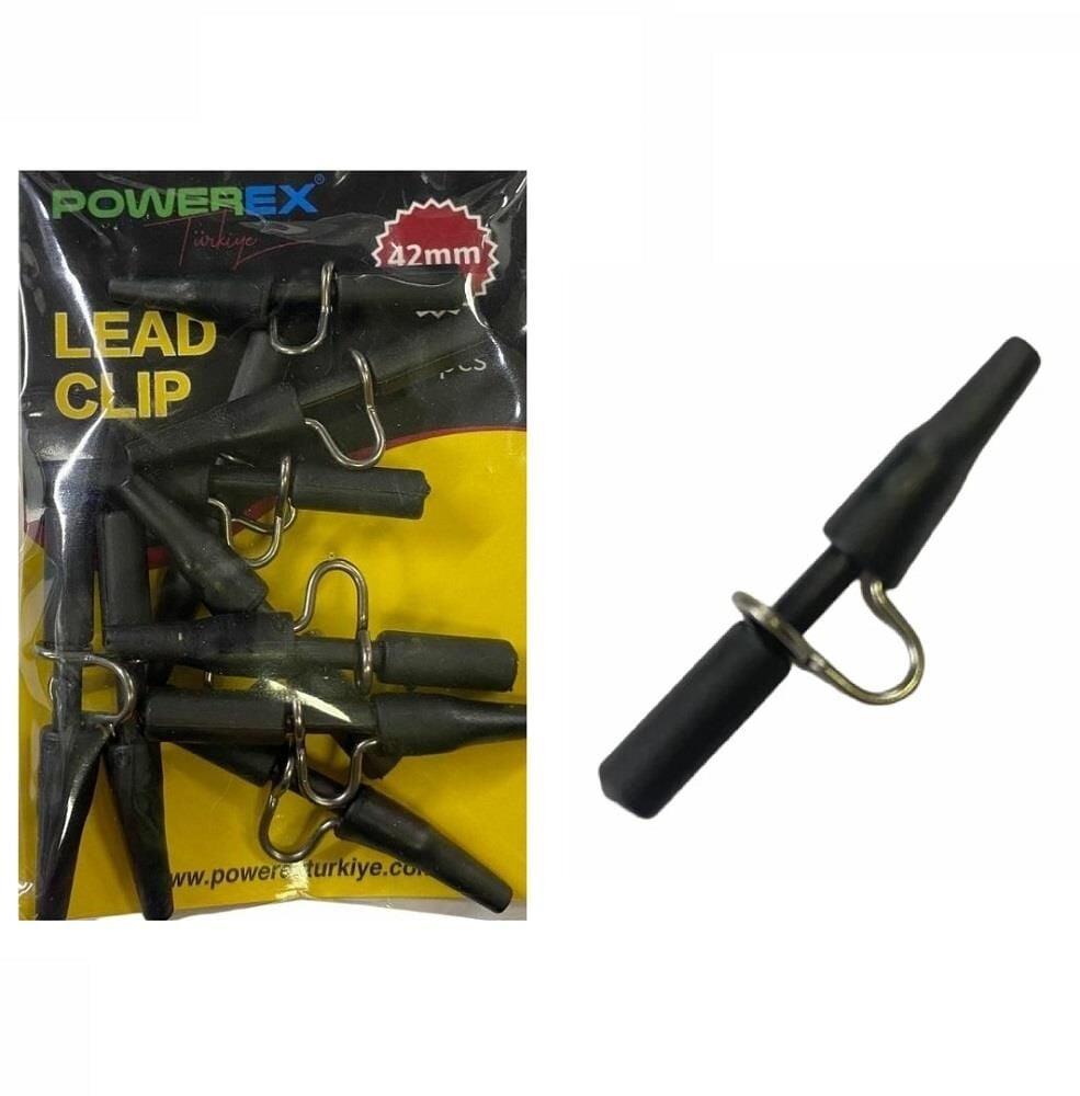 Powerex Siyah Kurşun Aparatı Metal (10 Adet)