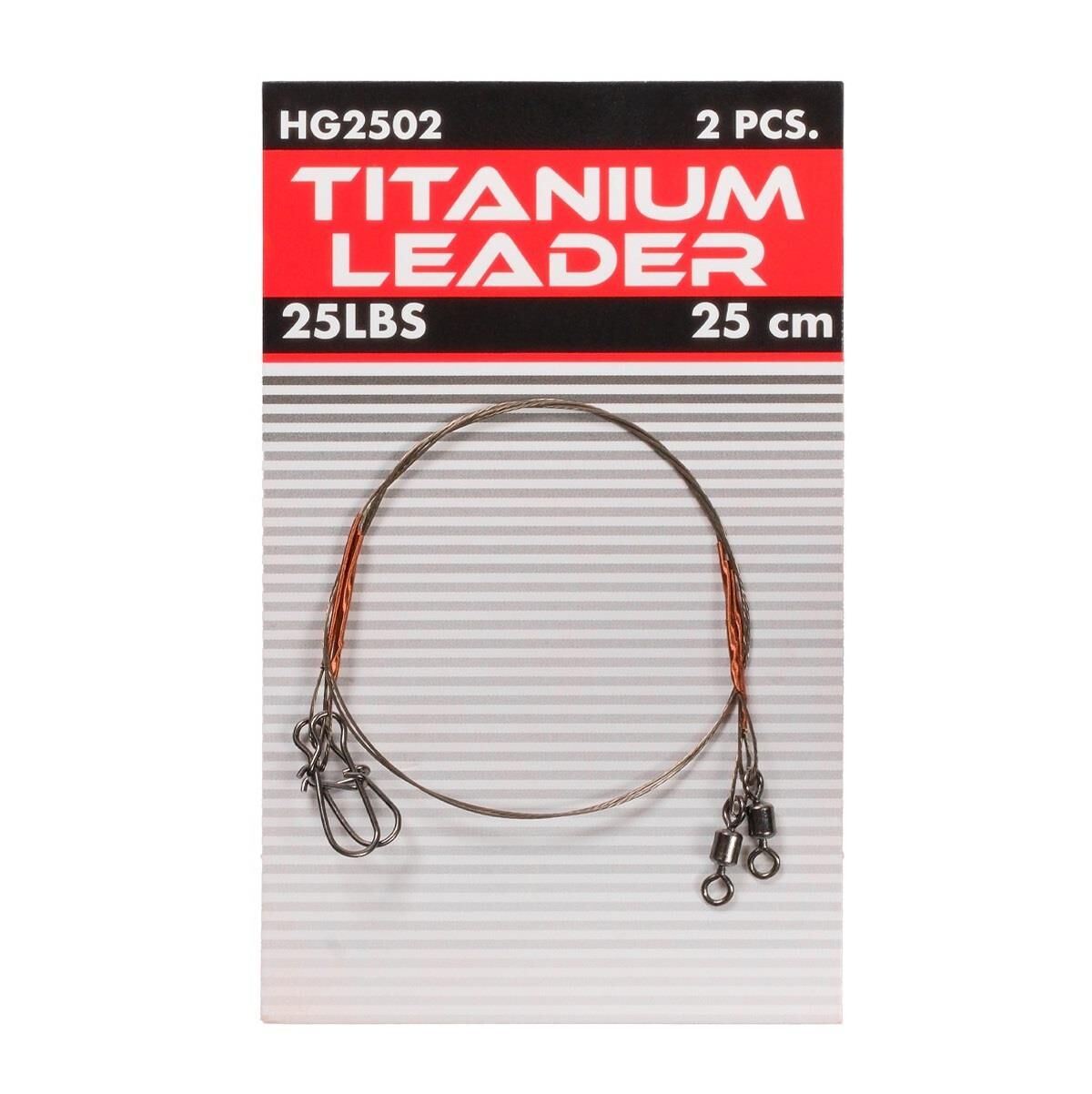 Effe Dişli Balık İçin Titanium Çelik Tel 11.3kg 25cm 2 Adet