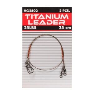 Effe Dişli Balık İçin Titanium Çelik Tel 11.3kg 25cm 2 Adet