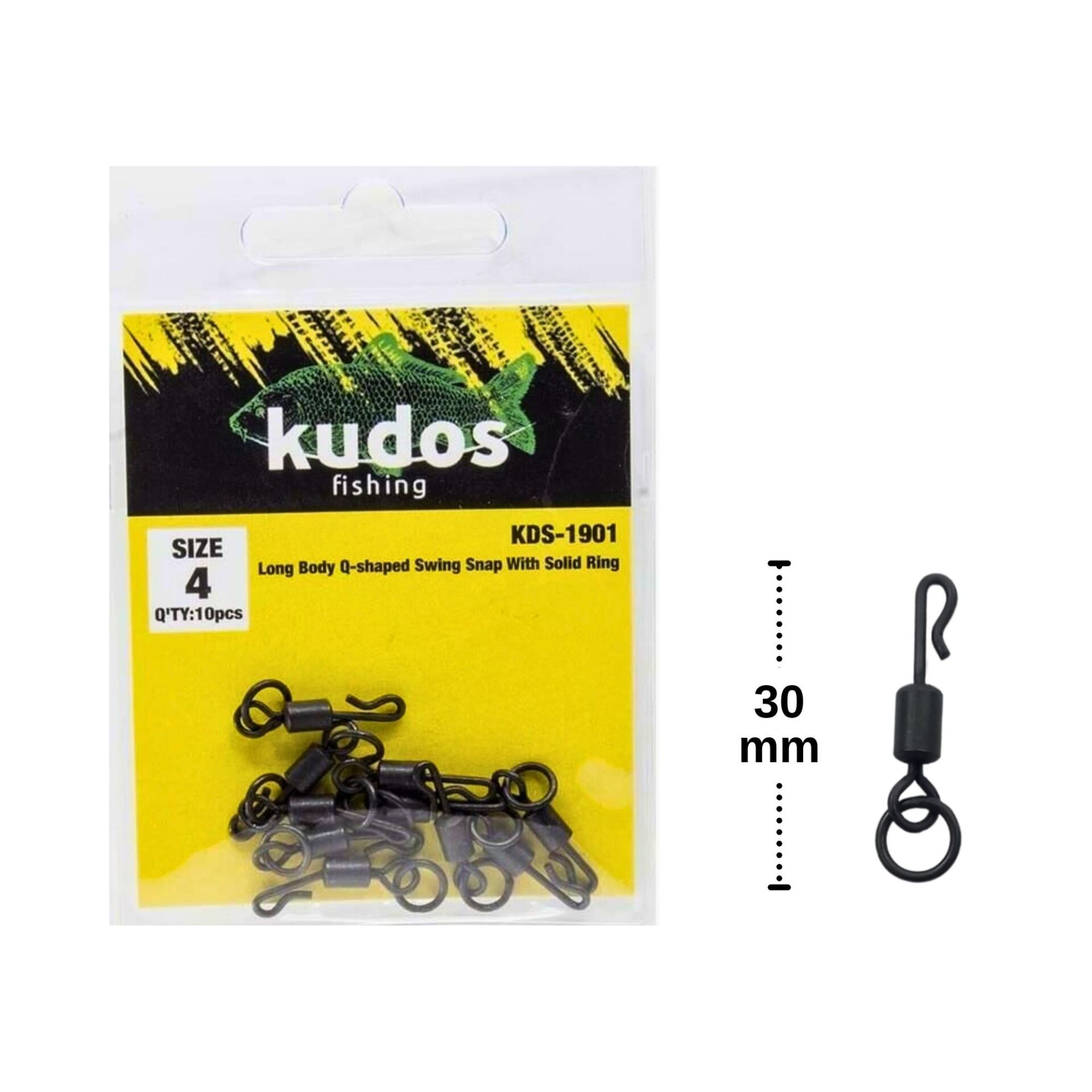 Kudos KDS-1901 Halkalı Hızlı Değişim Fırdöndü No:4 (10 adet)