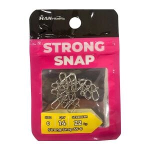 Hanfish Strong Snap No 0 Klips 14 Adet