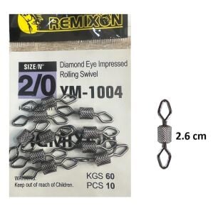 Remixon YM-1004 No:2/0 Fırdöndü 10 adet
