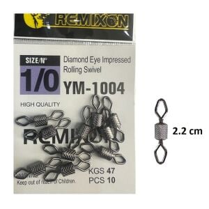 Remixon YM-1004 No:1/0 Fırdöndü 10 adet