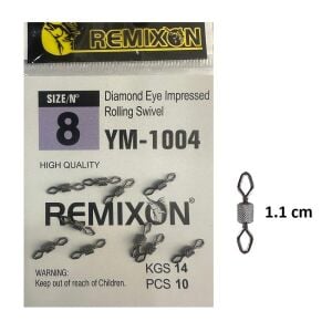 Remixon YM-1004 No:8 Fırdöndü 10 adet