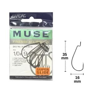 BKK Muse No:1/0 Offset İğne 9 Adet