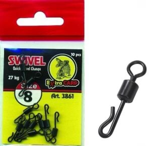 Extra Carp Quick Change Swivel 8 Hızlı Değişim Fırdöndüsü (10lu paket)