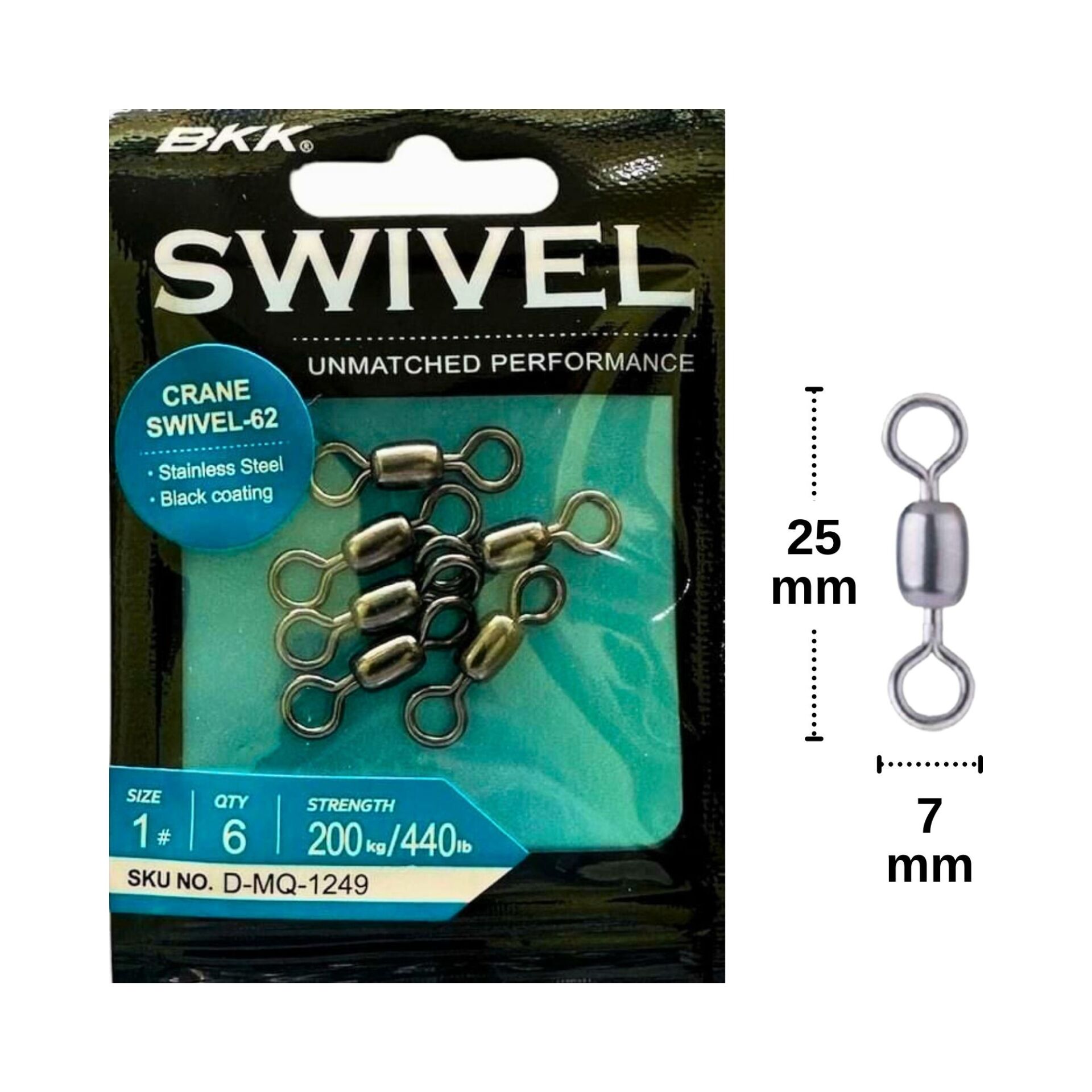 BKK Crane Swivel-62 No:1 Fırdöndü 6 Adet