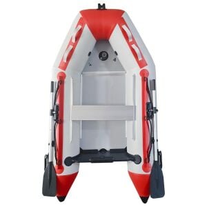 Remixon 230cm 0.90mm Ahşap Taban Şişme Bot Red Grey