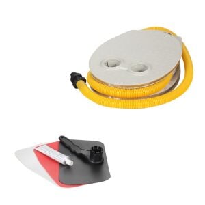 Remixon 230cm 0.90mm Ahşap Taban Şişme Bot Red Grey