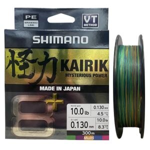 Shimano Kairiki 8+ 300 Mt 0.13mm İp Misina Multi Color