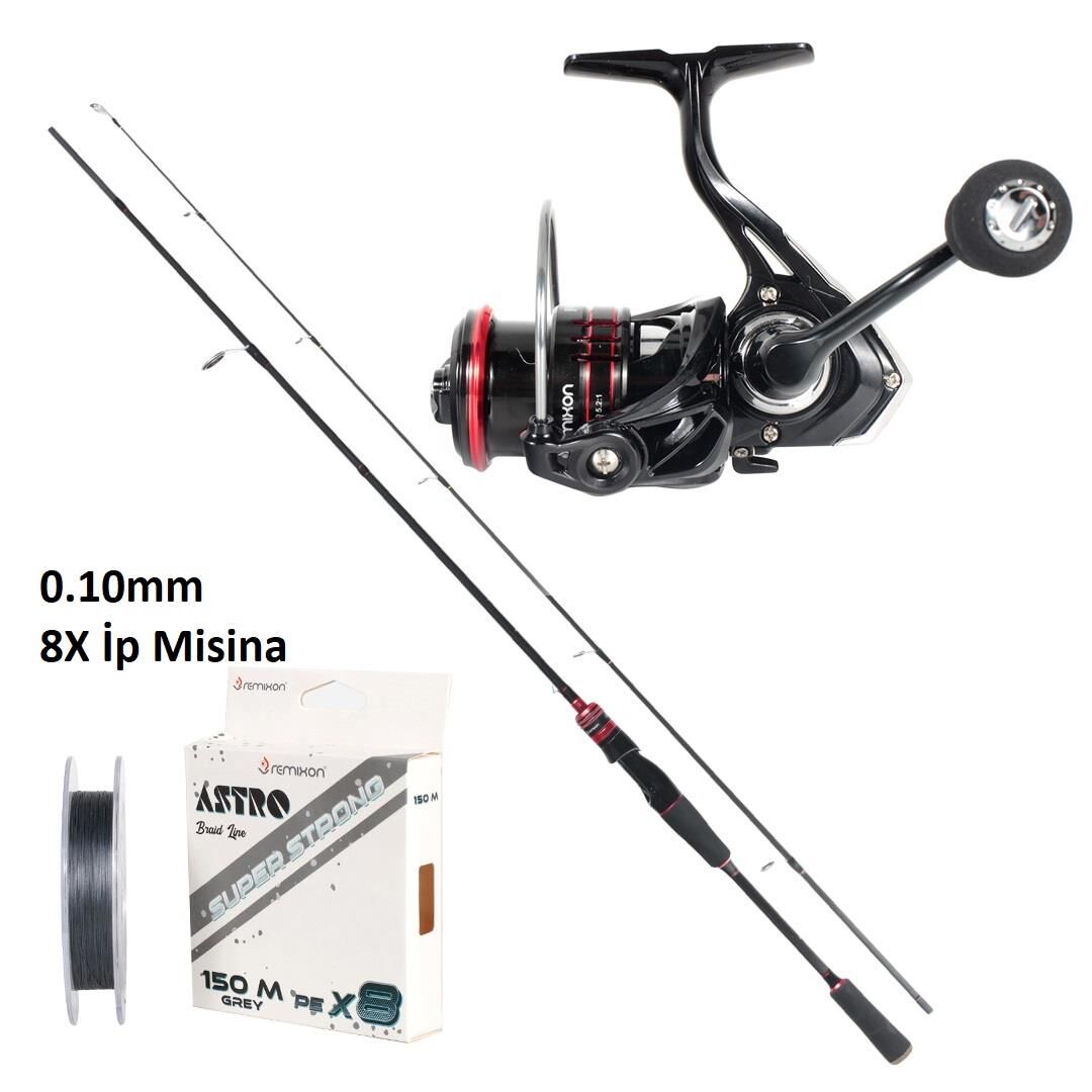 Remixon Focus RD 2000S + 230cm 3-25gr Light Spin Olta Seti