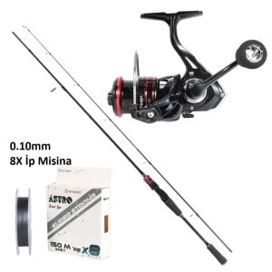 Remixon Focus RD 2000S + 230cm 3-25gr Light Spin Olta Seti