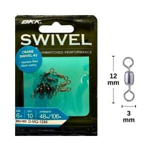 BKK Crane Swivel-62 No:6 Fırdöndü 10 Adet