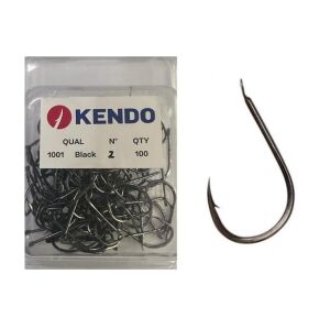 Kendo 1001 Black Nikel İğne No:2 (100 Adet)