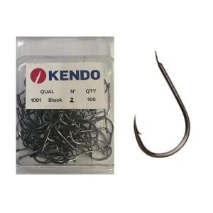 Kendo 1001 Black Nikel İğne No:2 (100 Adet)