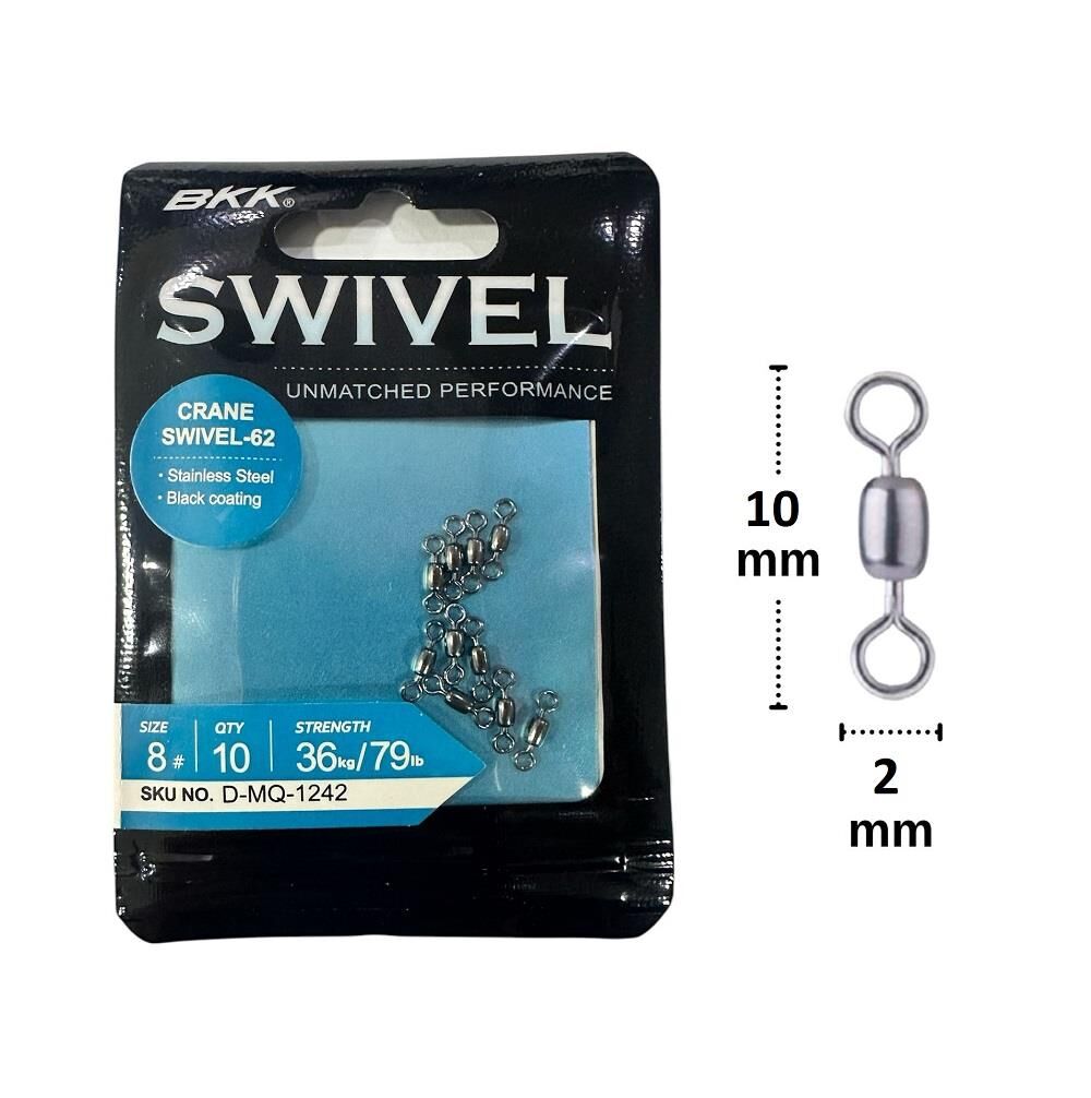 BKK Crane Swivel-62 No:8 Fırdöndü 10 Adet